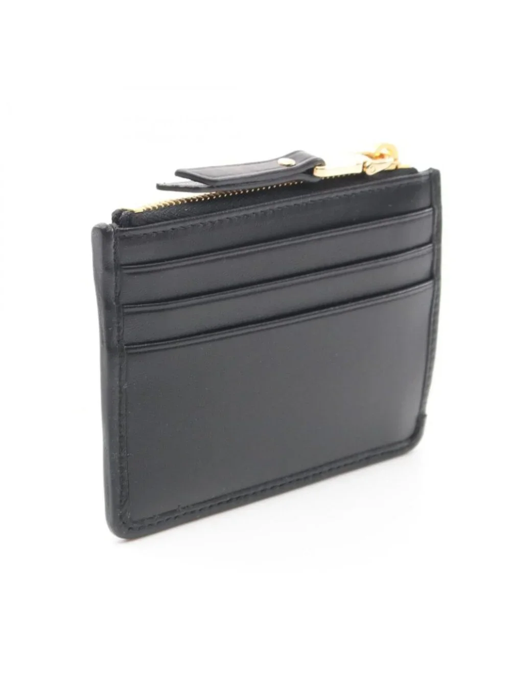 Miu Miu Coin Purse Matelasse'miu Matelasse Leather Card Case